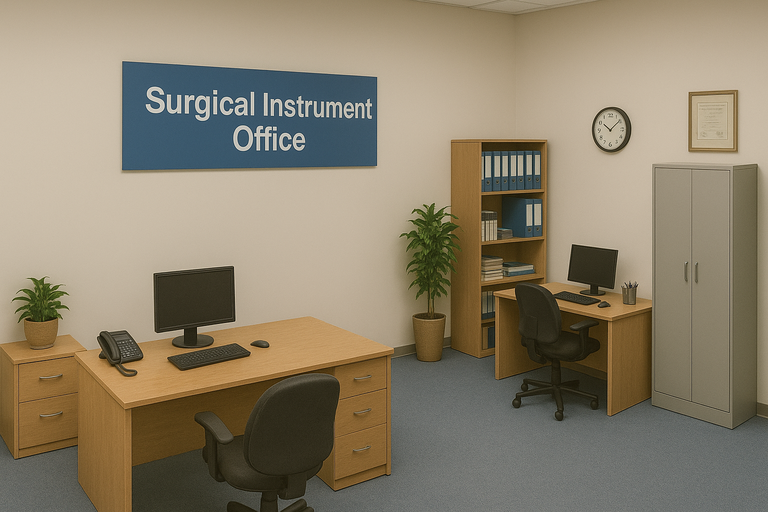 Modern medical facility